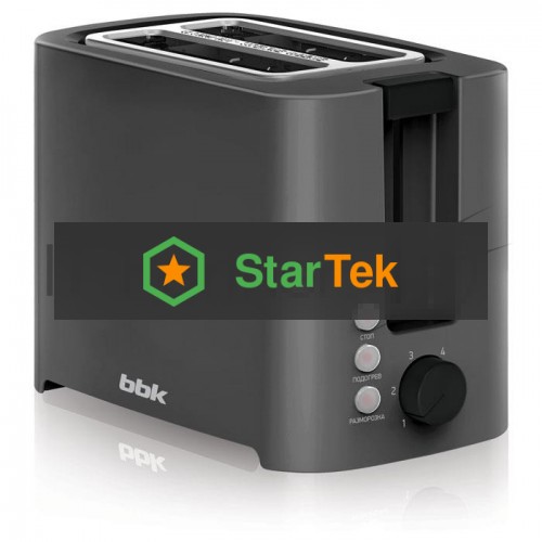 Тостер BBK TR81M темно-серый