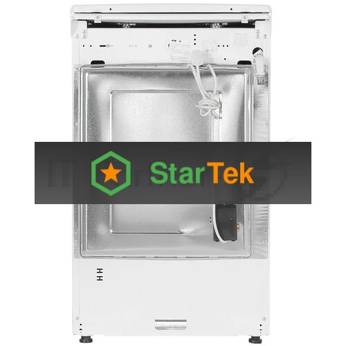 Плита газовая Cezaris ПГ 2150-10 белый, конфорок 4 шт, духовка 43 л, 51 см x 85 см x 55 см