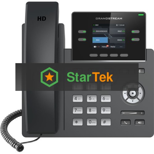 Телефон IP Grandstream GRP-2612 черный