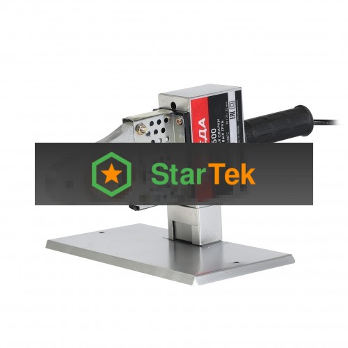 Аппарат для сварки пластиковых труб ПОБЕДА, ПТ-1500, 1500 Вт., 3 насадки, металлический кейс