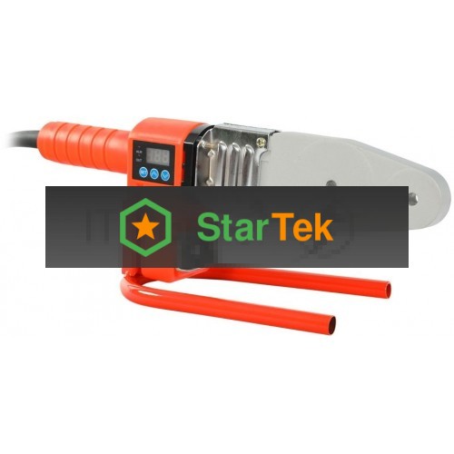 Аппарат для сварки пластиковых труб PATRIOT PW 800, 3 насадки, электронная регулировка, ЖК дисплей, 800W, кейс металл.