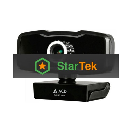 WEB Камера ACD-Vision UC500 CMOS 2МПикс, 1920x1080p, 30к/с, микрофон встр., USB 2.0, универс. крепление, черный корп. RTL