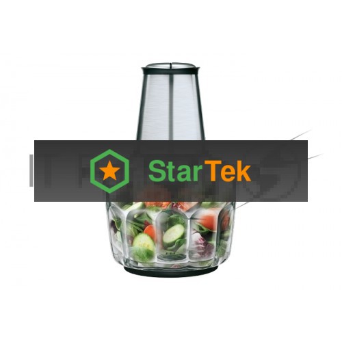 Измельчитель Centek CT-1395 Сталь 600Вт 2 скорости, стеклянная чаша 2,0л, разборные ножи, 4 лезвия