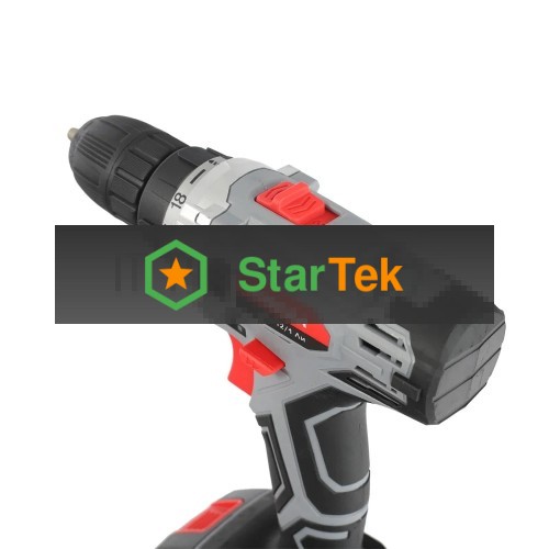 Дрель-шуруповерт аккумуляторная ПОБЕДА ДА-12/1Ли, 12В, 32 нм, быстрая зарядка, 1 батарея, цветная коробка