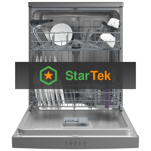 Посудомоечная машина Beko BDFN15421S, серебристая, 59.8 см, 14 компл., 49 дБ, класс A