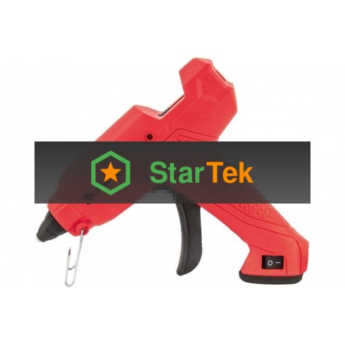 Клеевой пистолет, 11 мм, 40 (100) Вт, 18 г/мин, выключатель и индикатор напряжения Matrix