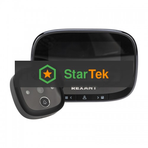 Видеоглазок дверной Rexant (DV-115) с цветным LCD-дисплеем 4.3