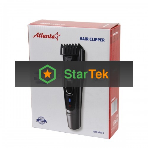 Машинка для стрижки ATLANTA ATH-6911 черный аккумуляторная