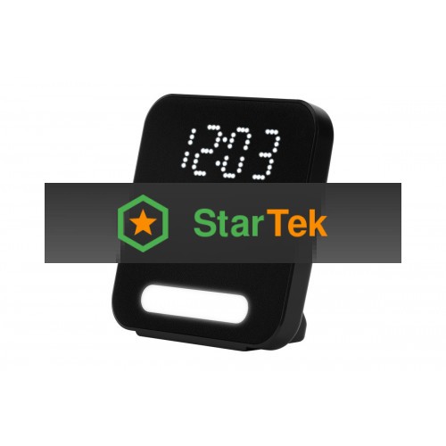 Радиобудильник Harper HCLK-2060 черный - белый led