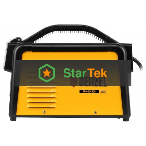 Аппарат инвертор. дуговой сварки SDM-220 Top, 220 А, ПВ 60% кейс Denzel