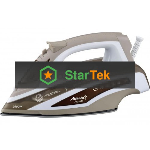 Утюг Atlanta ATH-5573 (brown) с пароувлажнением