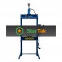 Пресс гидравлический Stels 52314 с манометром и педалью, 20 т (комплект из 2 частей)