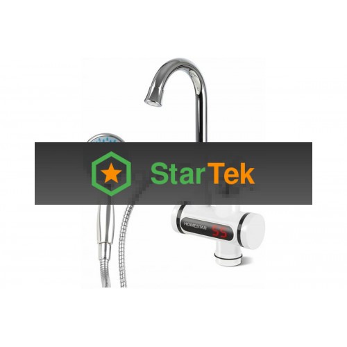 Водонагреватель Водогрей проточный кран+душ HOMESTAR HS-0113D