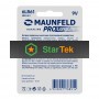 Батарейки Maunfeld PRO Long Life Alkaline 9V(6LR61) MB9-BL1, блистер 1 шт.