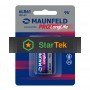 Батарейки Maunfeld PRO Long Life Alkaline 9V(6LR61) MB9-BL1, блистер 1 шт.