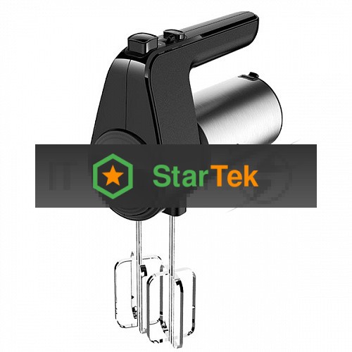 Миксер BQ MX323 Steel-black, Мощность 500 Вт, 6 скоростных режимов, Режим ТУРБО