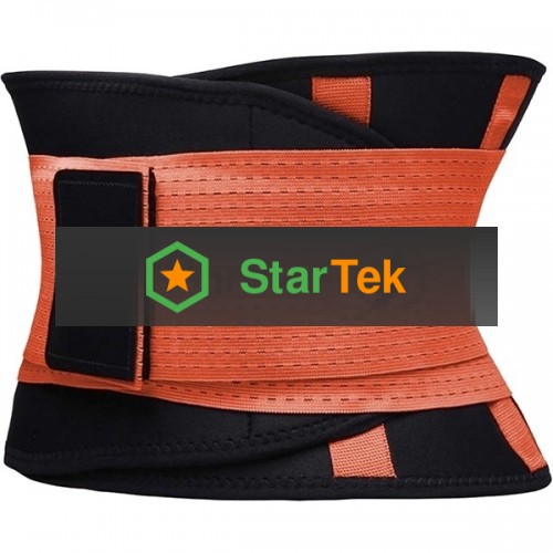 Пояс для похудения CleverCare, оранжевый, размер XXL TXL-LB033O