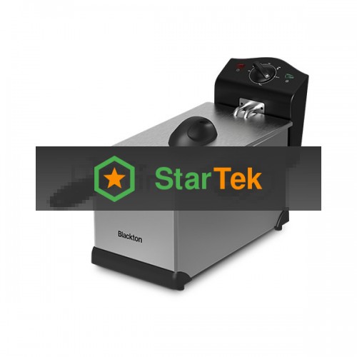 Фритюрница Blackton Bt DF1111 2000Вт, 3л стальной/черный