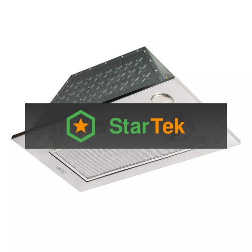 Вытяжка встраиваемая DeLonghi Cosetta 510 IM серебристая, 52.5 см, 1200 куб. м/ч, 66 дБ