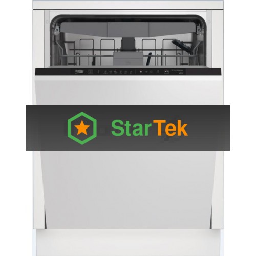 Встраиваемая посудомоечная машина Beko BDIS15063, белый, 44.8 см, 10 компл., 46 дБ, класс A