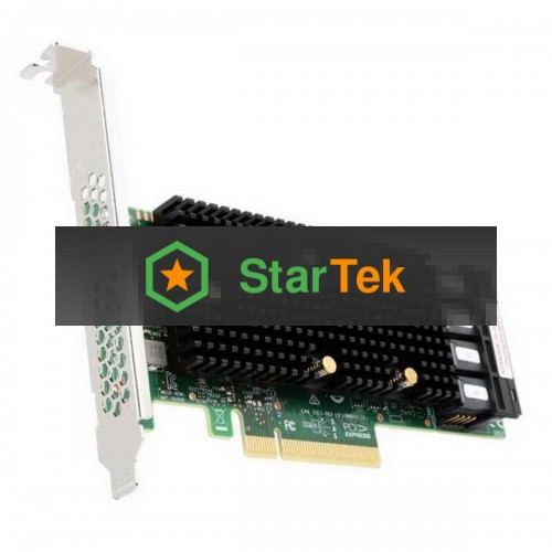 HBA-адаптер Broadcom SAS 9400-16i SGL (05-50008-00 ) PCIe 3.1 x8 LP, Tri-Mode SAS/SATA/NVMe 12G HBA, 16port(4*int SFF8643), 3416 IOC