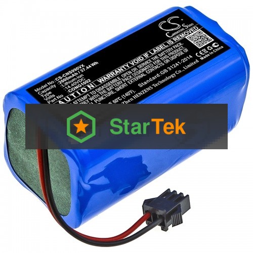 Аккумулятор для Mamibot ExVac 660, ExVac 680S, ExVac 880 14.4V 2600mAh / 37.44Wh