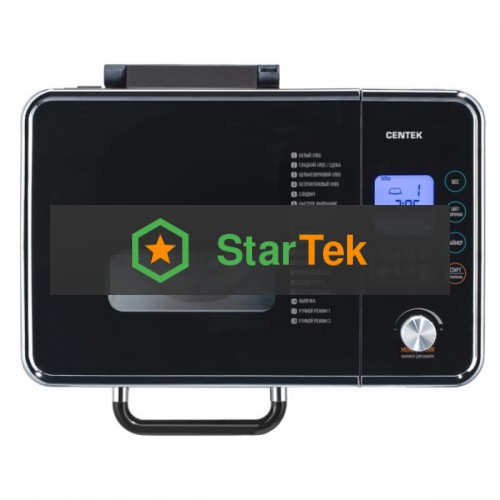 Хлебопечка Centek CT-1416 сталь, 600 Вт