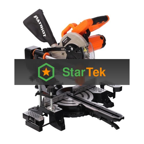 Пила торцовочная PATRIOT MS 216, мощность 1500Вт, пильный диск 216мм, функция протяга,лазерный маркер