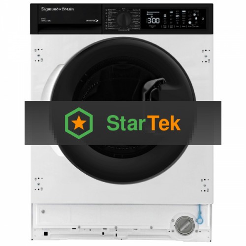 Встраиваемая стиральная машина Zigmund & Shtain BWM 05 белый, загрузка фронтальная 8 кг, 1400 об/мин, класс: A+++