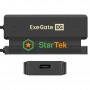 USB-Хаб (концентратор) 4-в-1 ExeGate DUB-2C2P/5G (кабель-адаптер USB 3.2 Gen1 Type C --> 2xUSB3.2 Gen1 Type-A (5G)/2xUSB3.2 Gen1 Type-C (5G), SuperSpeed USB 5Gbps, Plug&Play, черный)