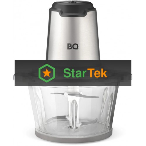 Измельчитель BQ CH2003 Black-Steel. Мощность:600 Вт Стеклянная чаша 2л