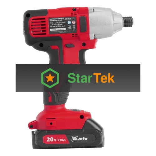 Винтоверт ударный аккумуляторный CIDS-20-280, Li-Ion, 20 В MTX