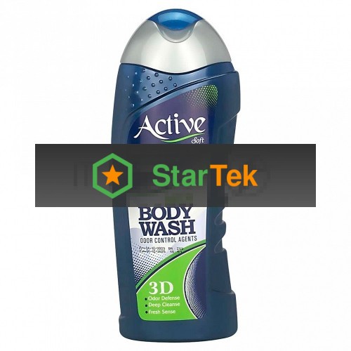 Гель для душа Active мужской, с витамином B5 Спорт 3D NATURAL, 400 мл (512302022)