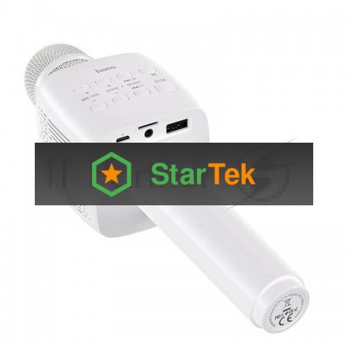 Караоке-микрофон HOCO (6931474742292) BK5 белый