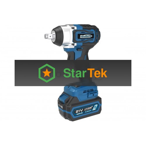 Гайковерт ударный аккумуляторный бесщеточный Redbo OAW-21/600BL
