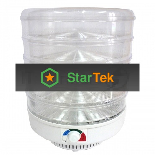 Сушилка для овощей и фруктов Ветерок-2 600 Вт,5 поддонов, прозрачный, гофрокороб