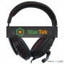 Гарнитура Nakatomi HS-T50MV черный (c рег. громкости)