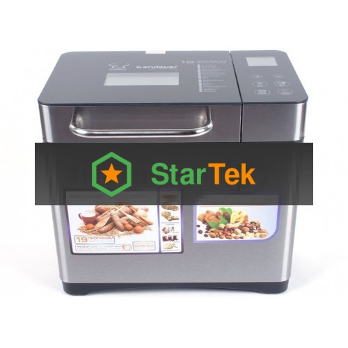 Хлебопечь Endever Skyline MB-53, 710Вт, 19 программ, таймер 15ч, сохранение уст. прогр., авт. термостат, автоподогрев 60 мин