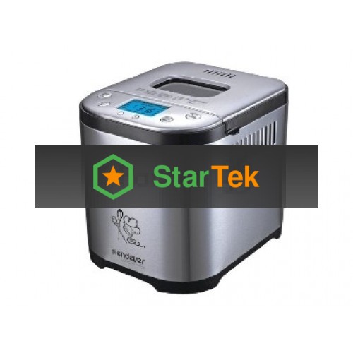Хлебопечка Endever Skyline MB-52, 710Вт, 15 программ, таймер 15ч, сохранение уст. прогр., авт. термостат, автоподогрев 60 мин