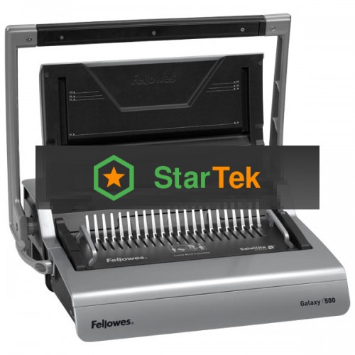 Переплетчик Fellowes GALAXY 500 A4/перф.25л.сшив./500/пластик.пруж. (6-50мм)