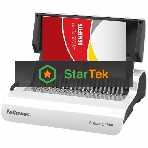 Переплетчик Fellowes Pulsar E (FS-56207) A4/перф.15л.сшив/макс.300л./пластик.пруж. (6-38мм)/электр.