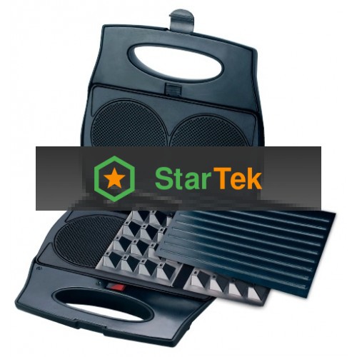 Вафельница Centek CT-1450 (венские вафли, гриль, вафли для мороженного)