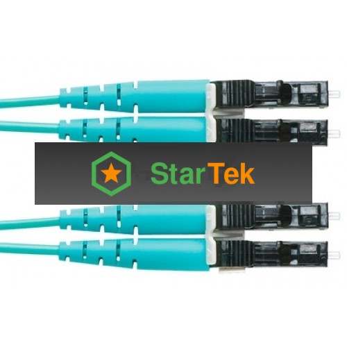Кабель Патч-корд Panduit FX2ELLNLNSNM003 2x50/125 OM3 LC дуплекс-LC дуплекс 3м LSZH аквамарин