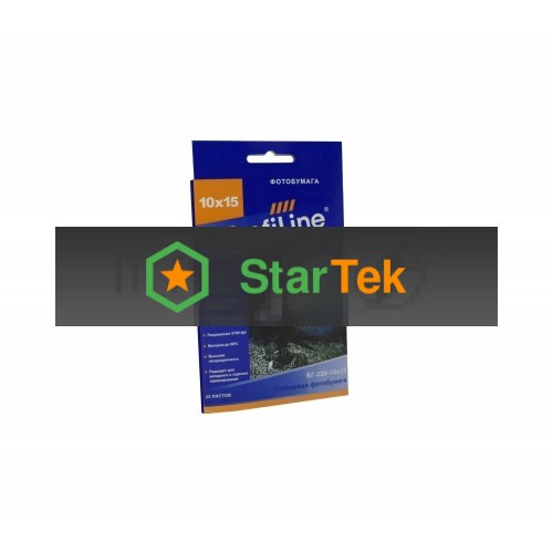 БГ-230-10x15-25 Фотобумага глянцевая 230 г/м2, 10x15, 25 л, 5760 dpi (Mi)