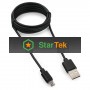 Кабель USB 2.0 Pro Гарнизон GCC-mUSB2-AMBM-1.8M, AM/microBM 5P, 1.8м, черный, пакет