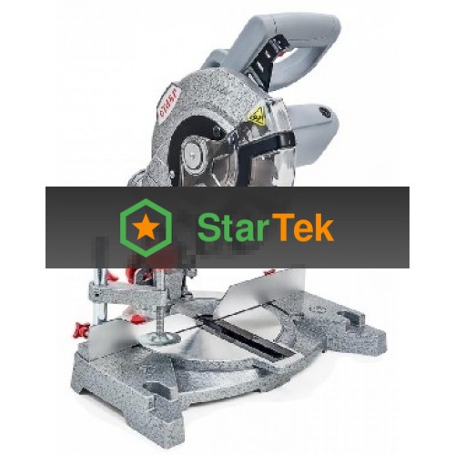 Пила торцевая Ставр ПТ-210/1400М (1шт) 1400 Вт, 5000 об/мин, диаметр диск 210 мм, посадочный диаметр диска 25,4 мм, максимальный пропил 55*120мм, угол распила 45 град в обе стороны, алюминиевый стол