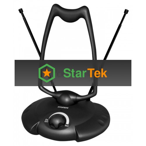 Антенна телевизионная Hyundai H-TAI200 15дБ активная черный