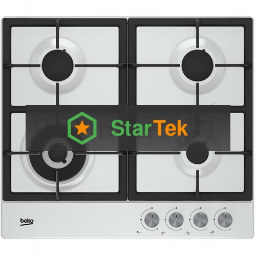 Встраиваемая газовая варочная поверхность Beko HIAW 64225 SW, Белый