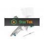 Краскопульт пневматический STELS ag 810 hvlp 57361гравитационный сопло 0.8мм и 1мм