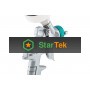 Краскопульт пневматический STELS ag 810 hvlp 57361гравитационный сопло 0.8мм и 1мм